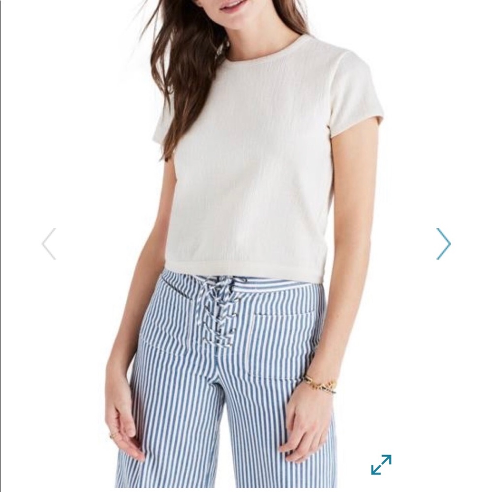 NWT MADEWELL VERSE TIE XL TOP